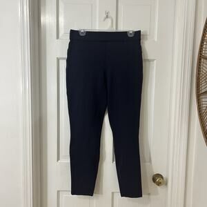 SPANX The Perfect Navy Ponte Ankle‎ Pant Women’s Size L Pull On Style 20202R